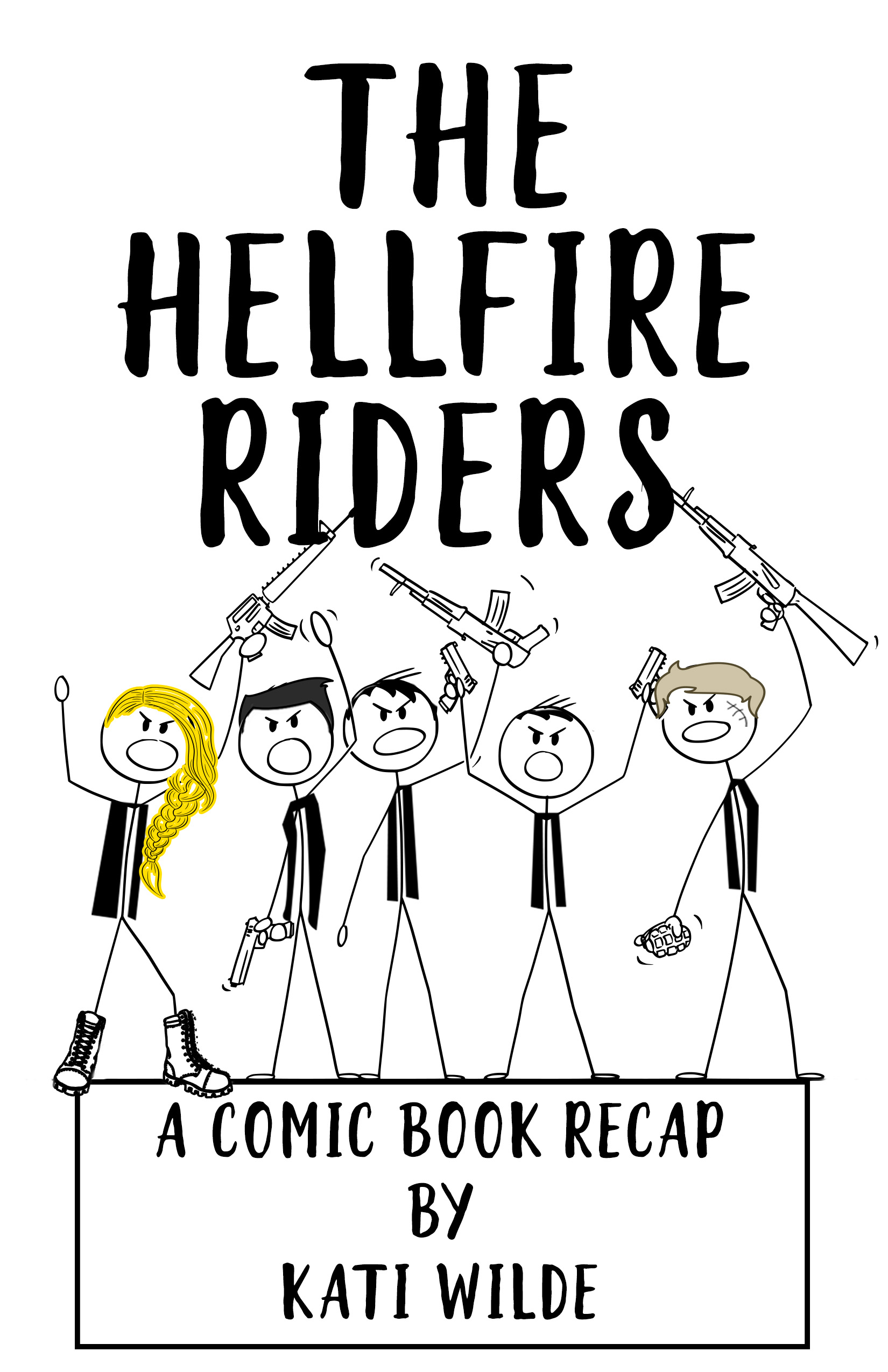 The Hellfire Riders Comic Style Recap in EPUB