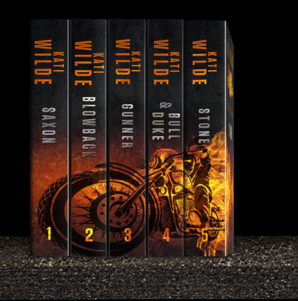 Discreet Cover Editions of the Hellfire Riders series
