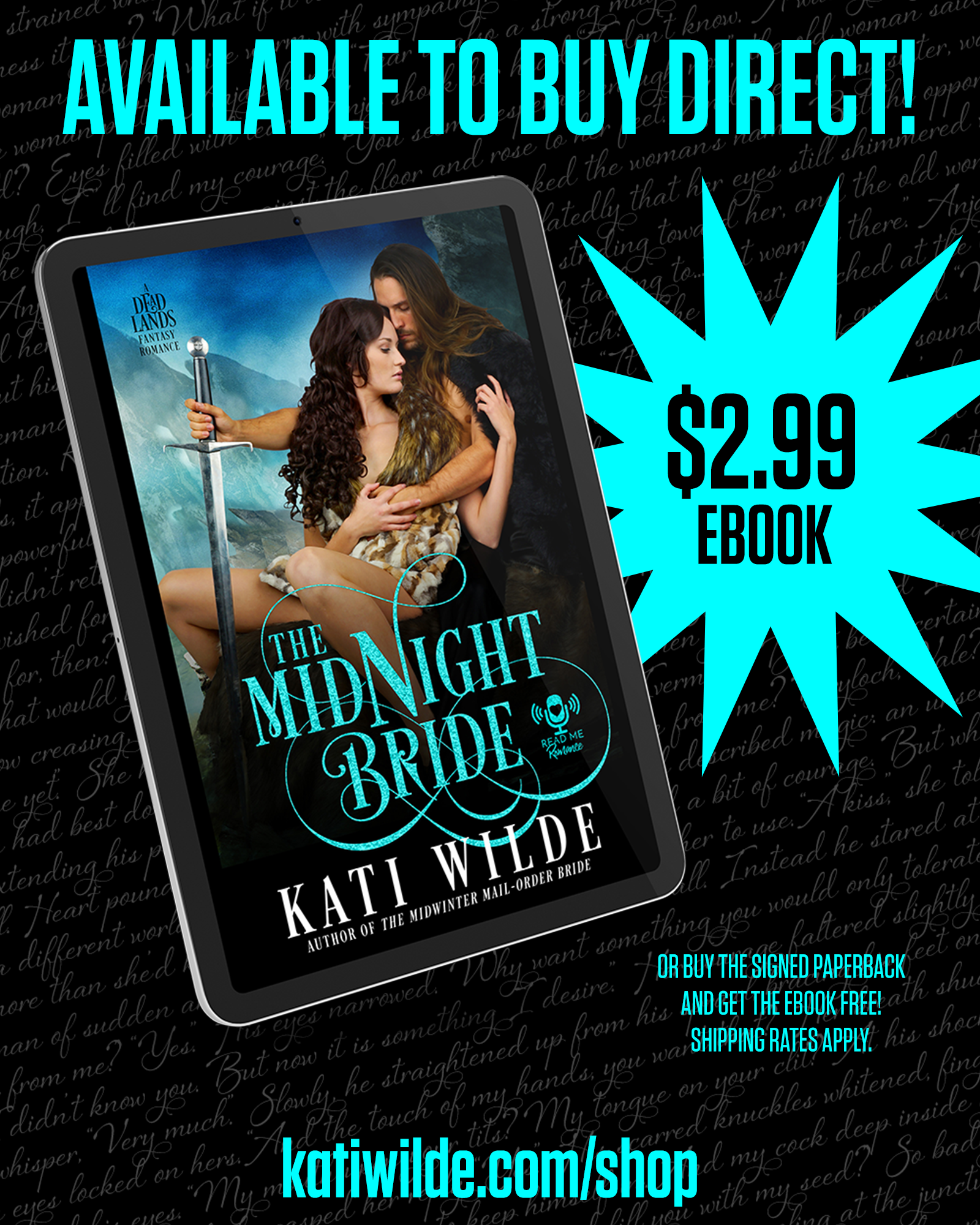 The Midnight Bride ebook is now available in the store!