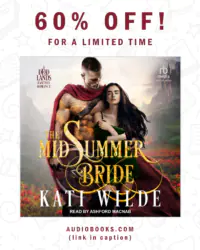 The Midsummer Bride audio is 60% for a limited time!