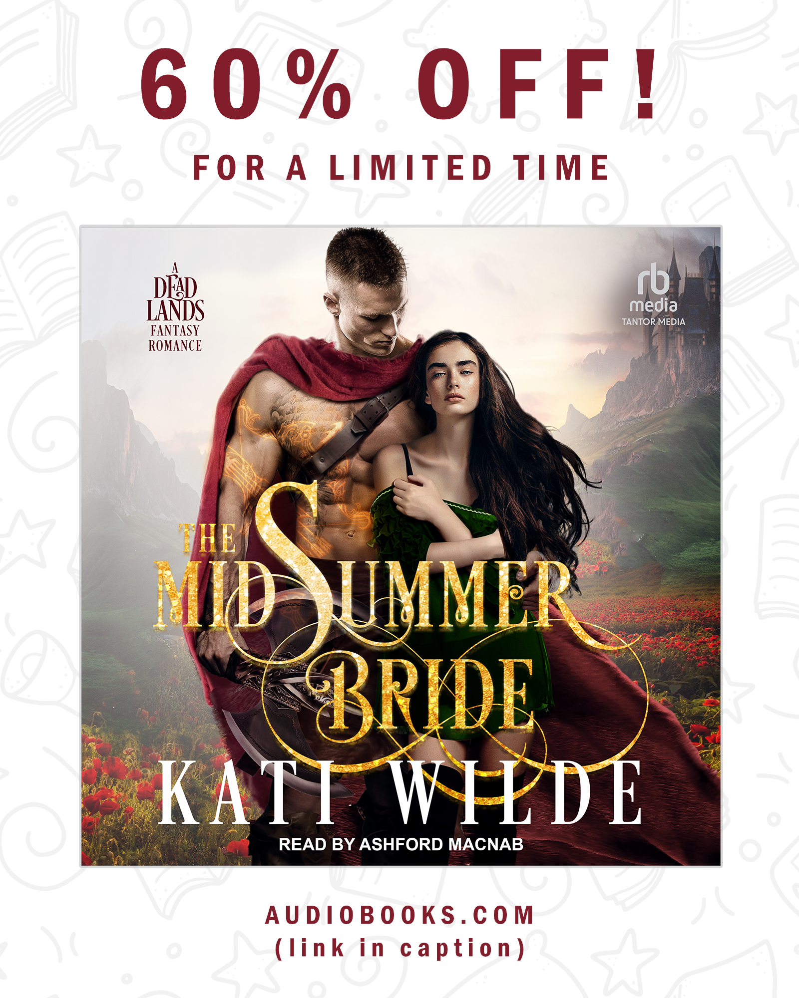 The Midsummer Bride audio is 60% for a limited time!