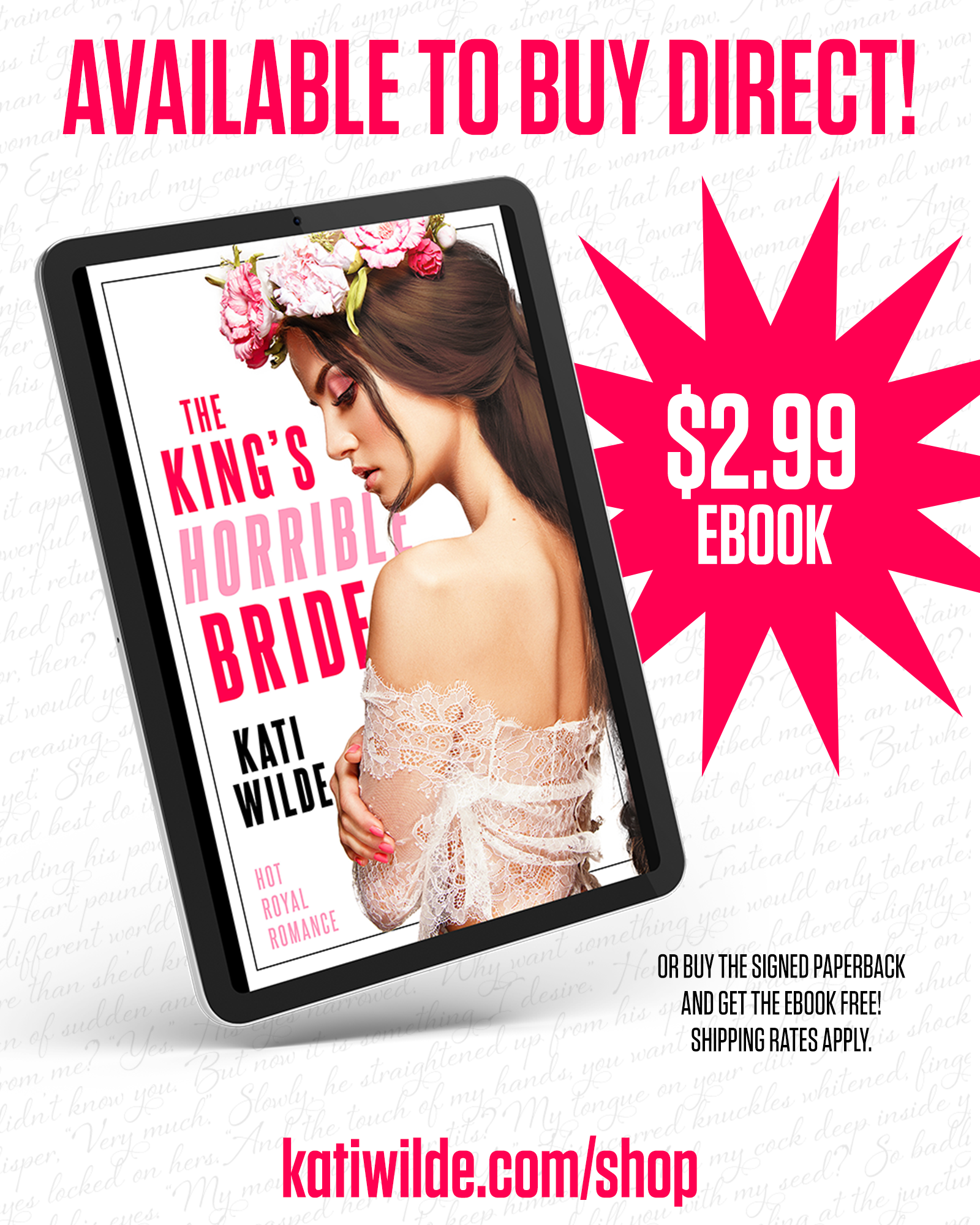 The King’s Horrible Bride is now available in the shop!