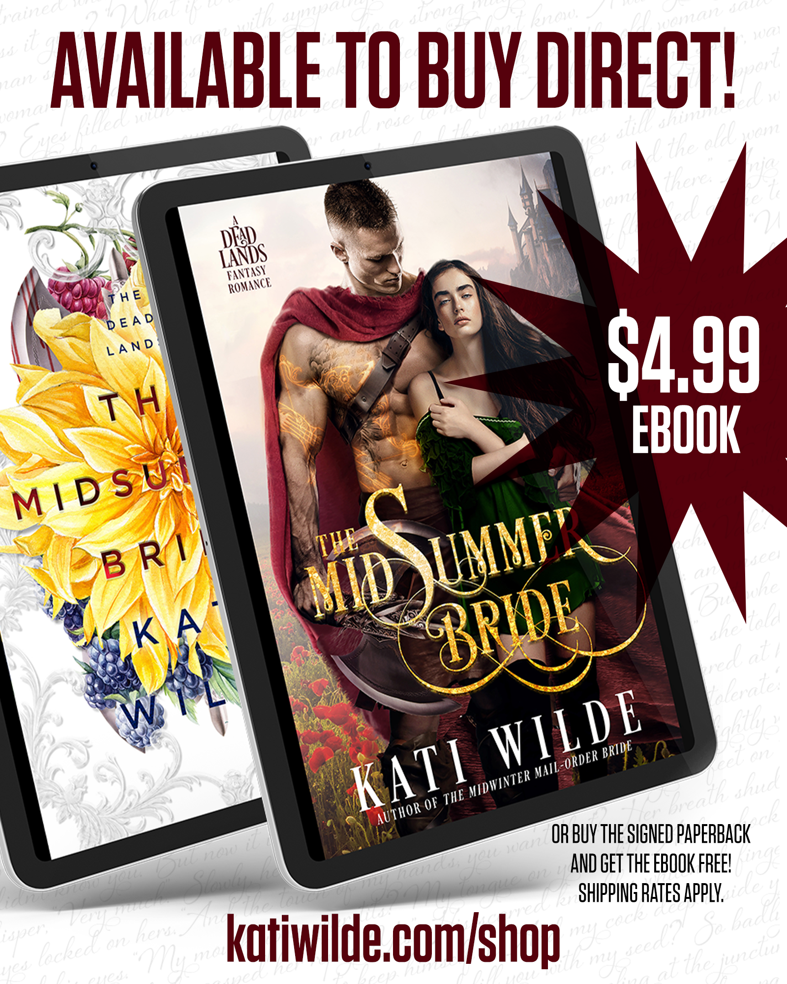 The Midsummer Bride is now available to buy on the site!